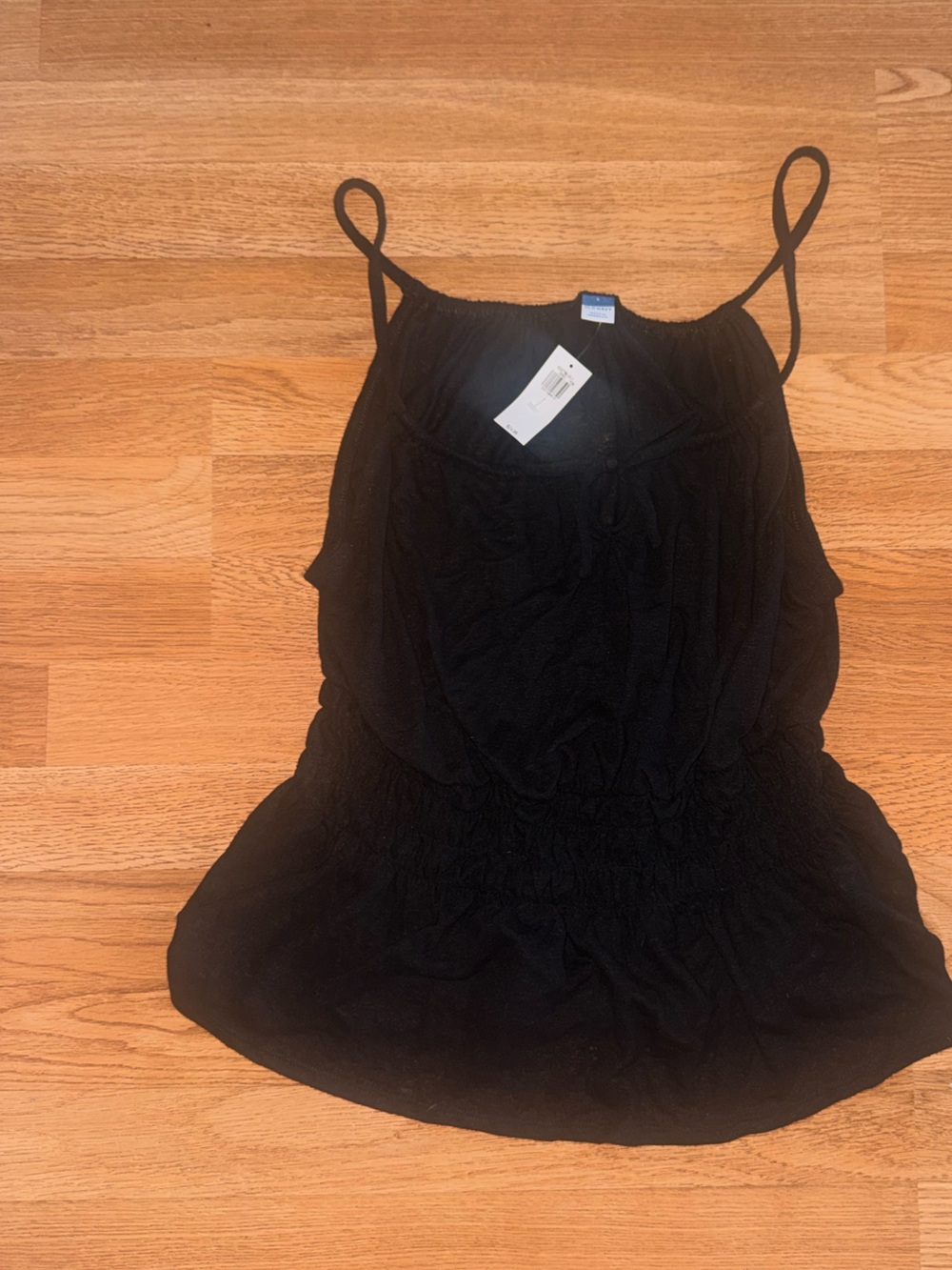 Old Navy V-Neck Ruched Tank Top